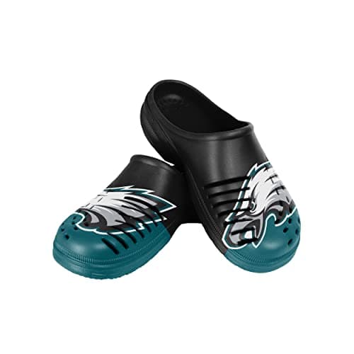 FOCO Philadelphia Eagles NFL Mens Colorblock Big Logo Clog - XL - (13-14)