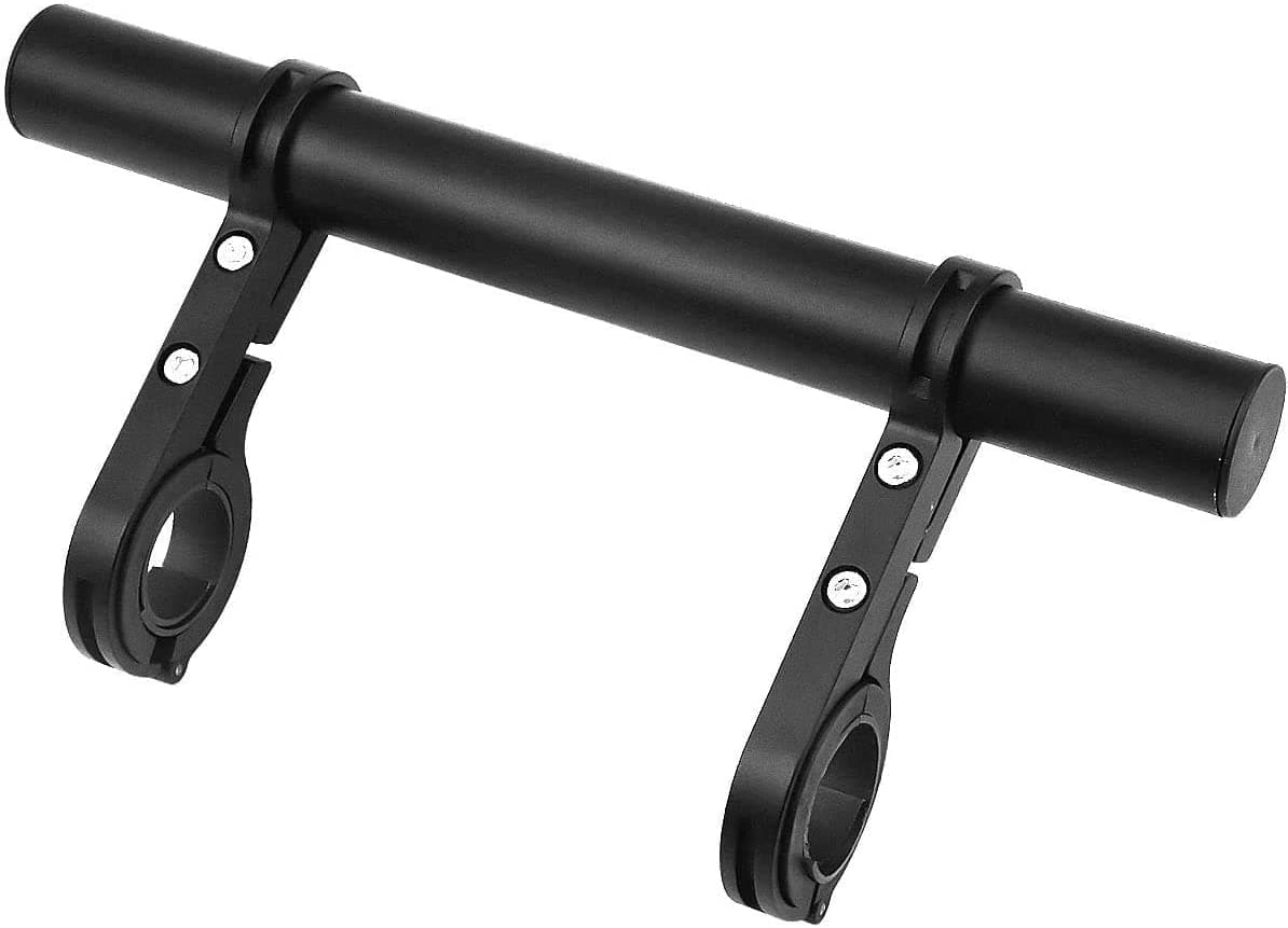 Linist Bicycle Handlebar Extension 20cm Multifunction Double cycle Handlebar Extender Aluminum Alloy Bracket Extension