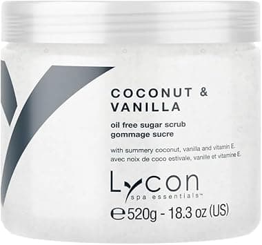 Lycon Coconut and Vanilla Sugar Body Scrub 520g