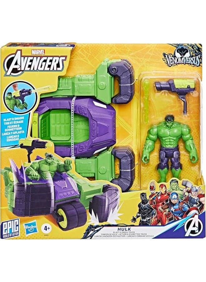 Avengers 4-In Hulk Blast & Smash G0891