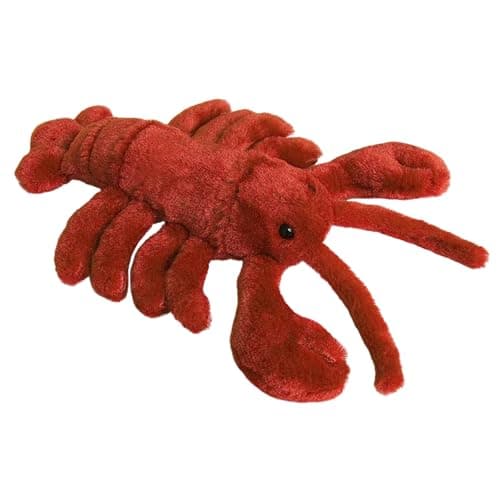 Aurora Adorable Mini Flopsie Lobster Stuffed Animal Mini Companions Ready for Playful Adventures for Kids All Ages Toddlers Adults and Families Red 8 Inches