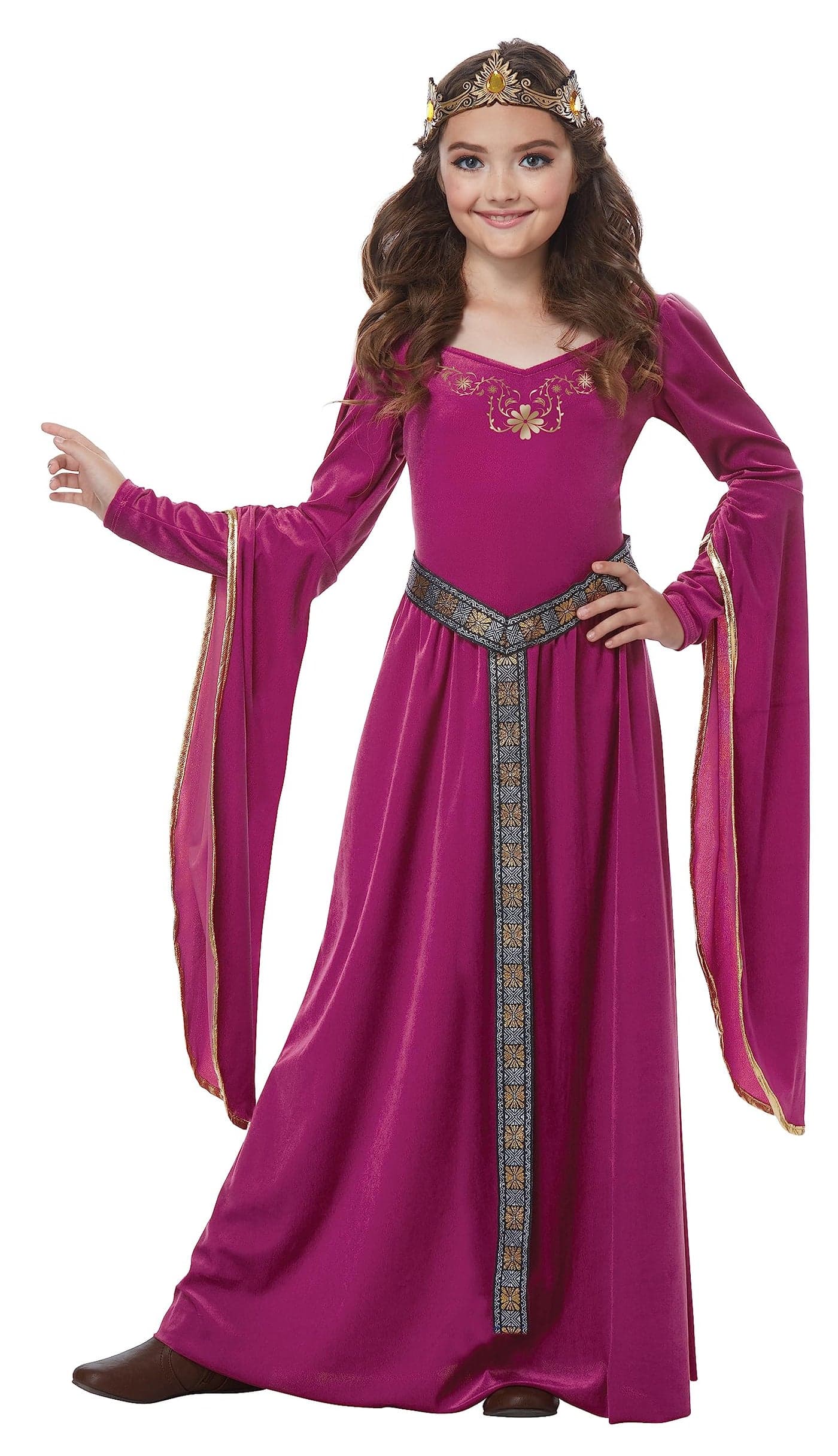 California Costumes Girls Medieval Princess Costume Small