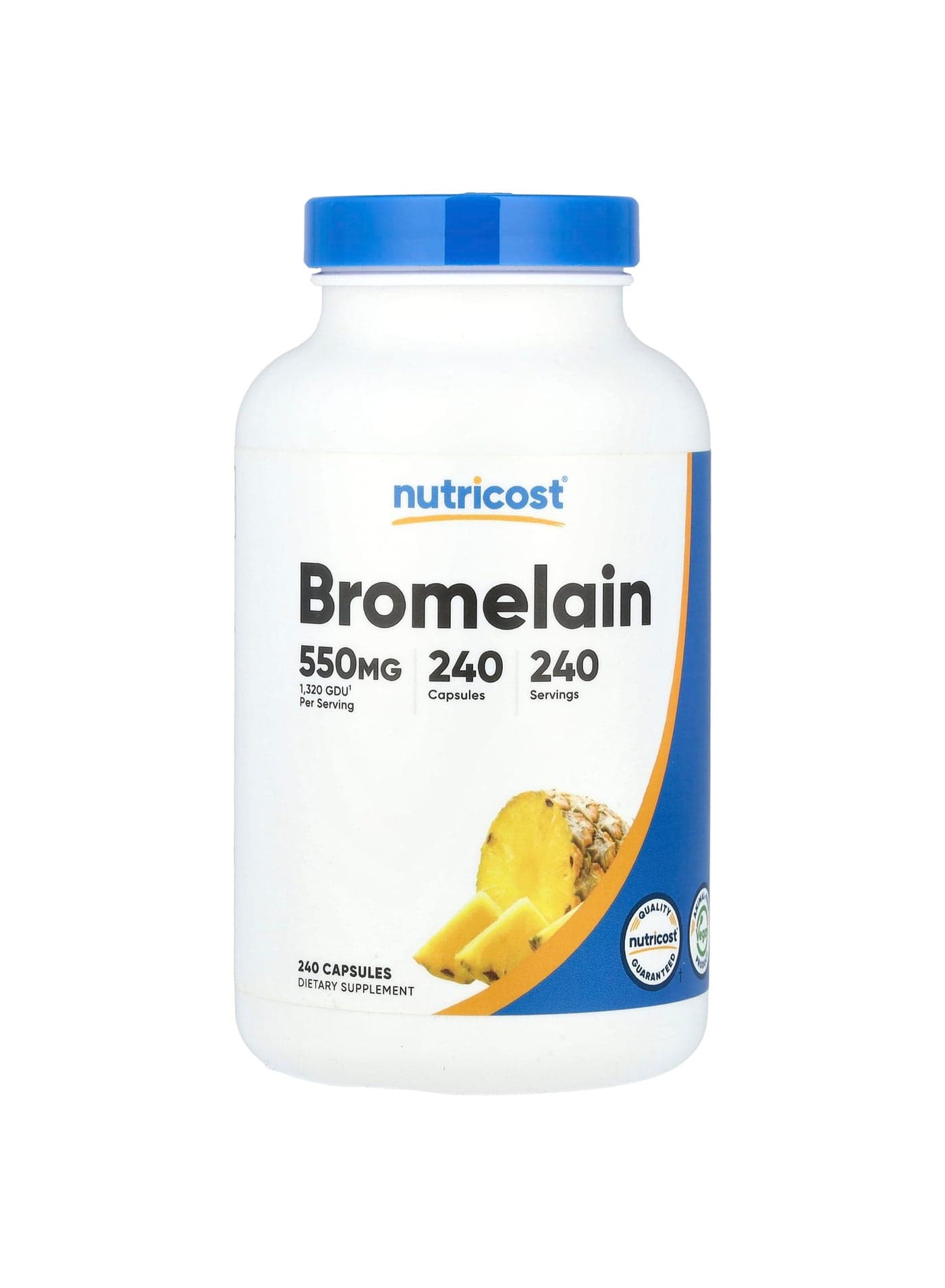 Bromelain, 550 mg, 240 Capsules