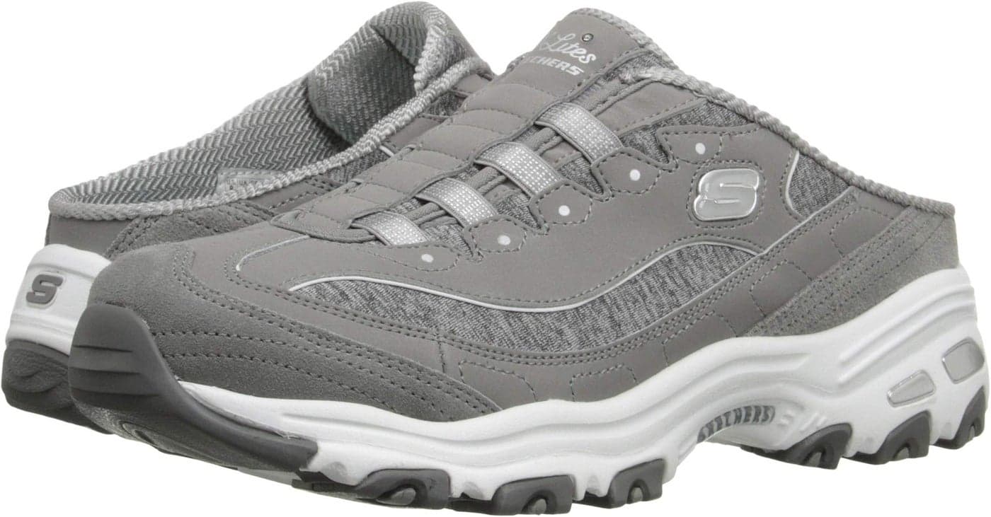 Skechers womens Resilient fashion sneakers, Grey, 5 US