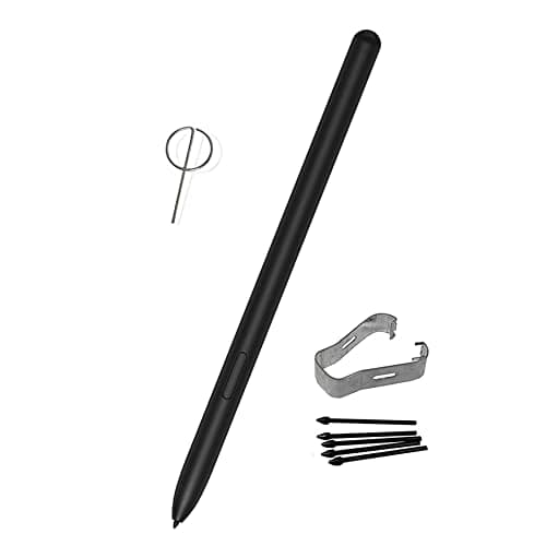 Tab S8 S Pen Replacement for Samsung Galaxy S8 S8 Plus S8 Ultra (EJ-PT870BJEGUJ) Touch Pen Stylus Pen (WithoutBluetooth) + Tips + Eject Pin(Black)