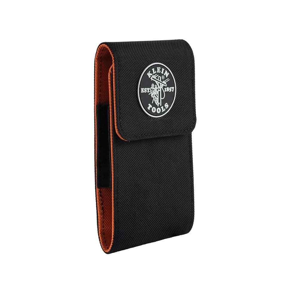 Klein Tools 55474 Phone Holder XXLarge Fits iPhone Google LG Samsung Phones With Magnetic Closure and Belt Clip