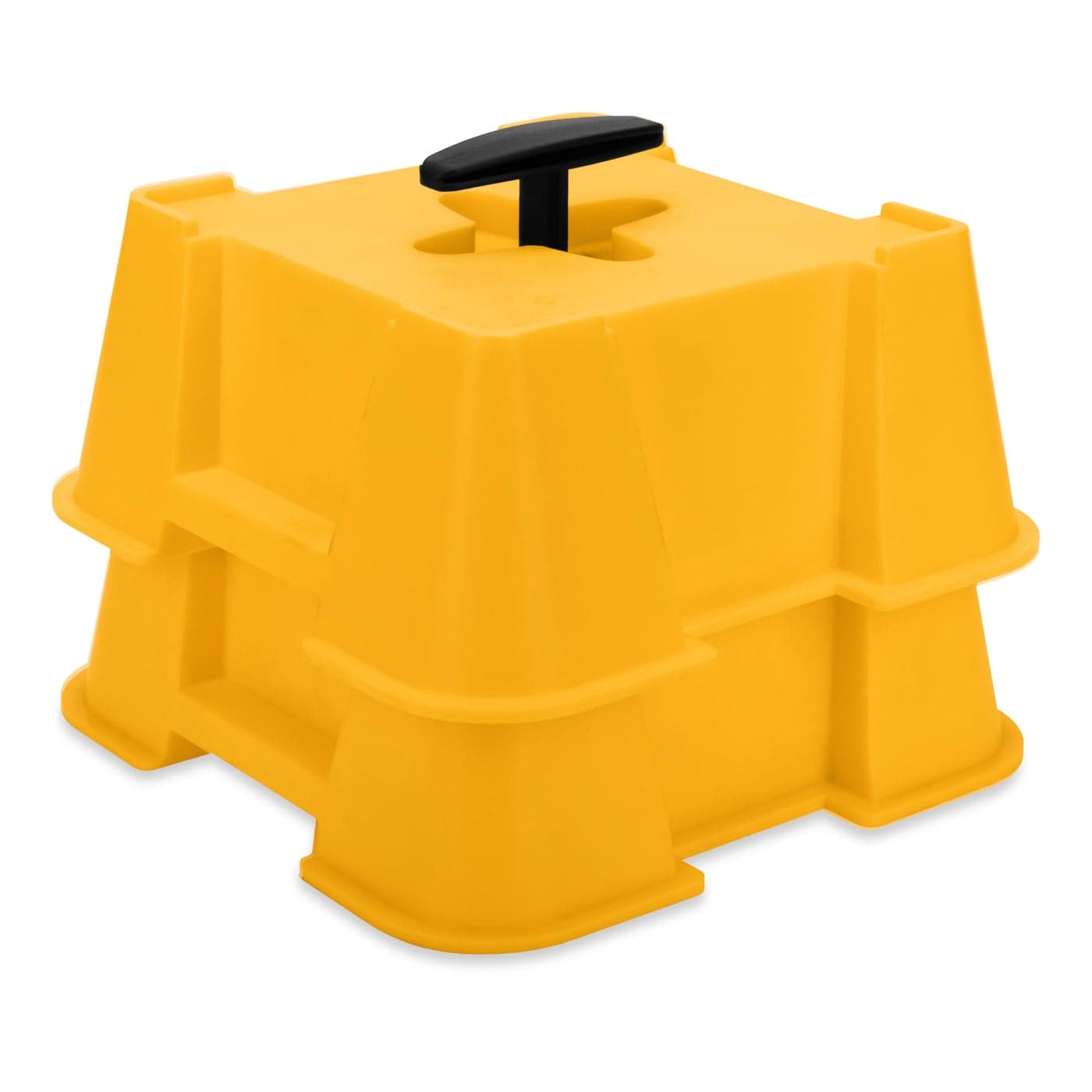 Camco Fasten RV Big Blocks Stabilizing Jack Supports wConvenient Handle Nesting Design for RV Storage Compatible wSquare RV Leveling Blocks and RV Jacks Supports Up to 8000lbs 2Pk 44539