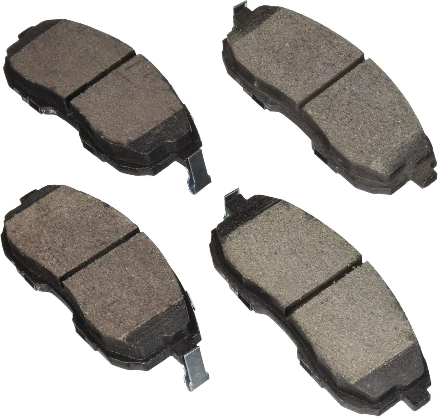 BOSCH BE815H Blue Ceramic Disc Brake Pad Set with Hardware - Compatible with Select Infiniti and Nissan Models