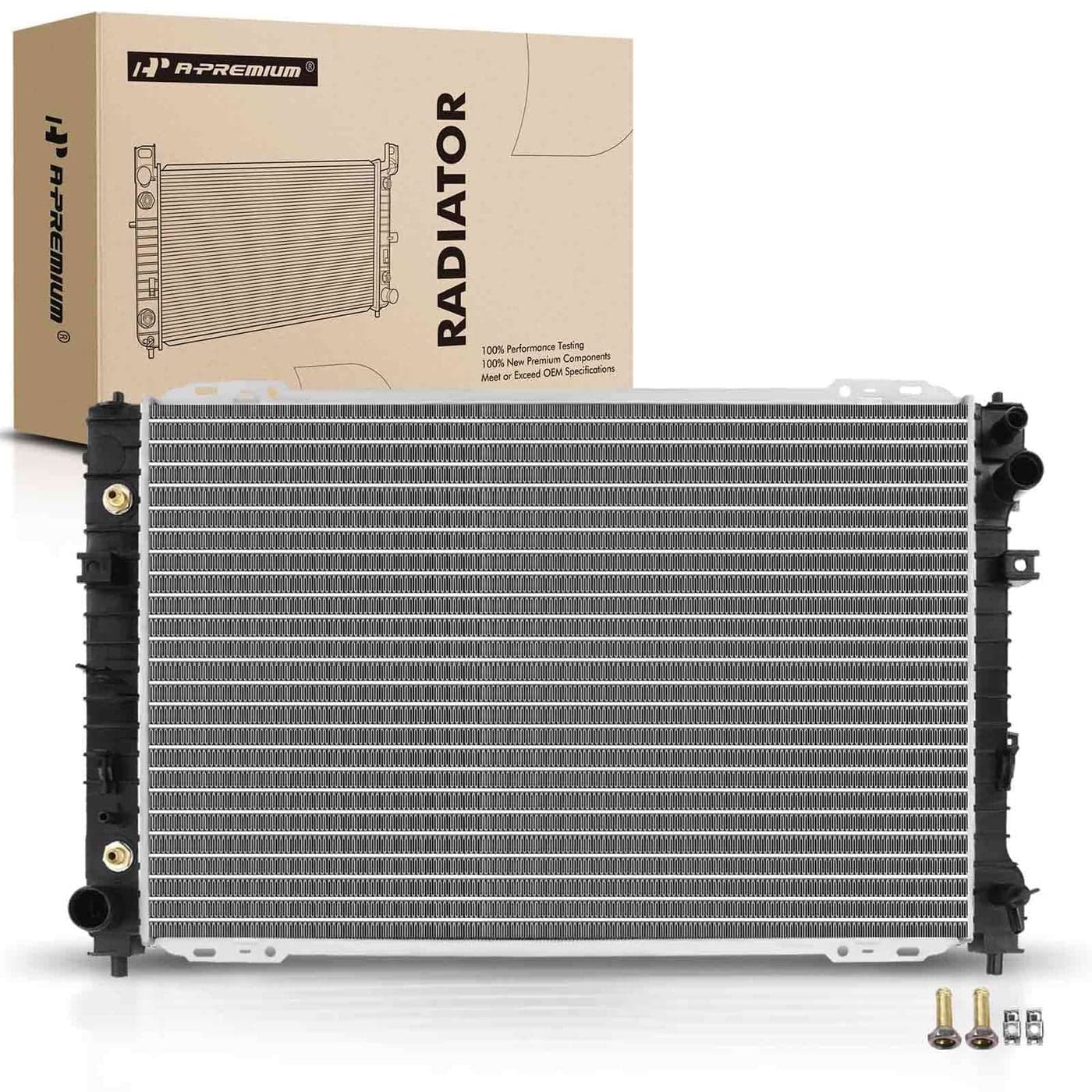 APremium Engine Coolant Radiator with Transmission Oil Cooler Compatible with Ford Escape 20012007 Mazda Tribute 20012006 Mercury Mariner 20052007 V6 30L Only Replace YL8Z8005LB ZZC215200