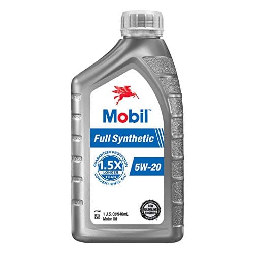 Mobil Full Synthetic Motor Oil 5W20 1 Quart