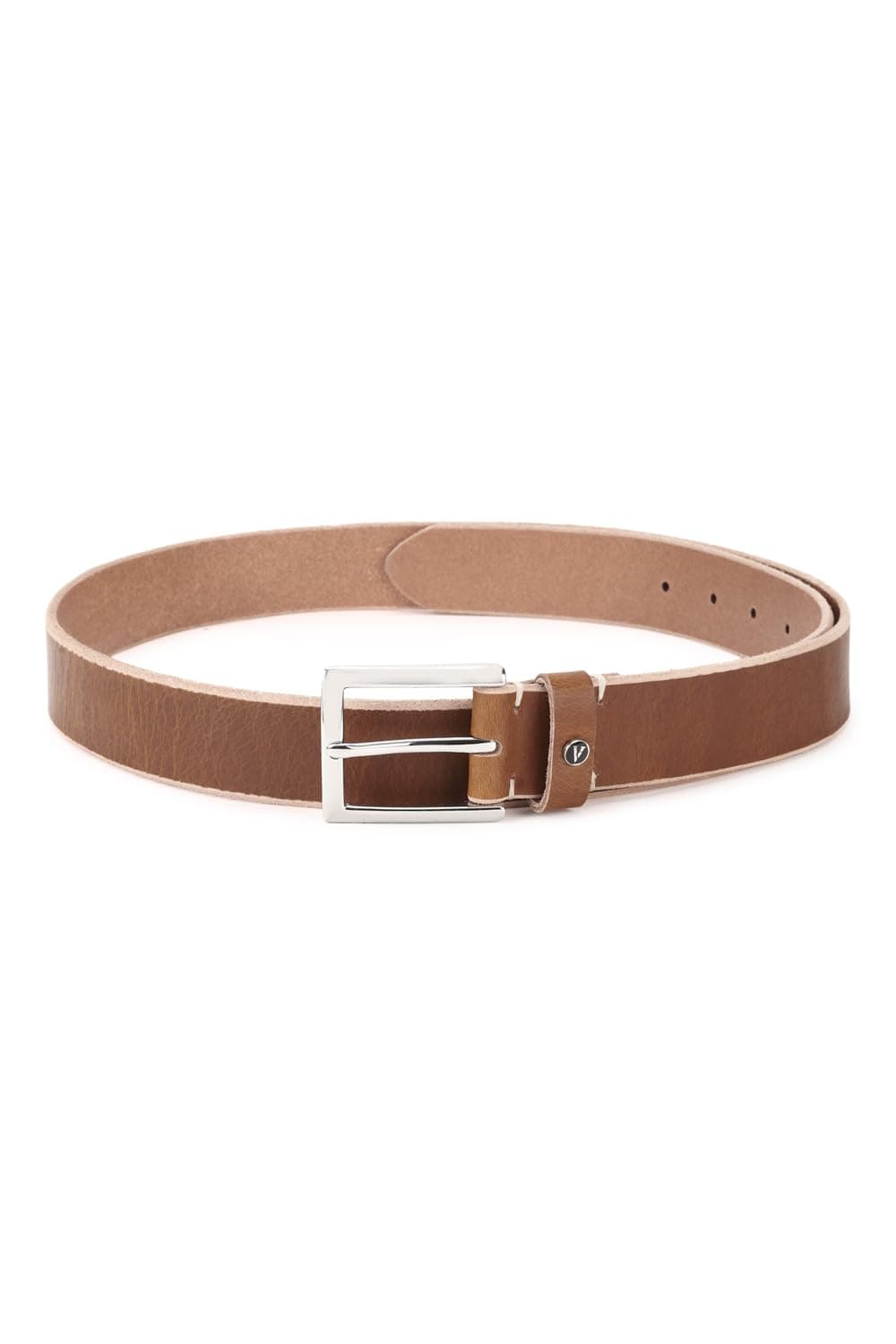 Van Heusen Leather Men Belt (Vhblgrgss100103_Brown_M), Tan
