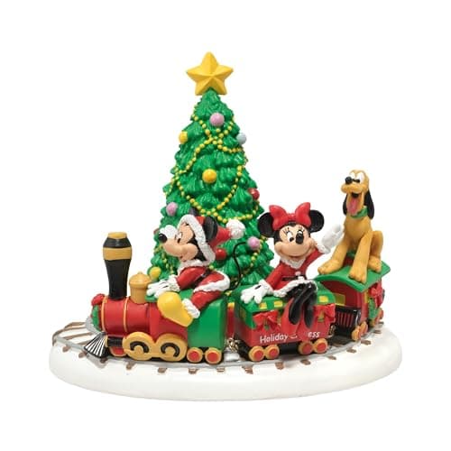 Department 56 Disney Village Miniature Display Piece Mickey's Holiday Express