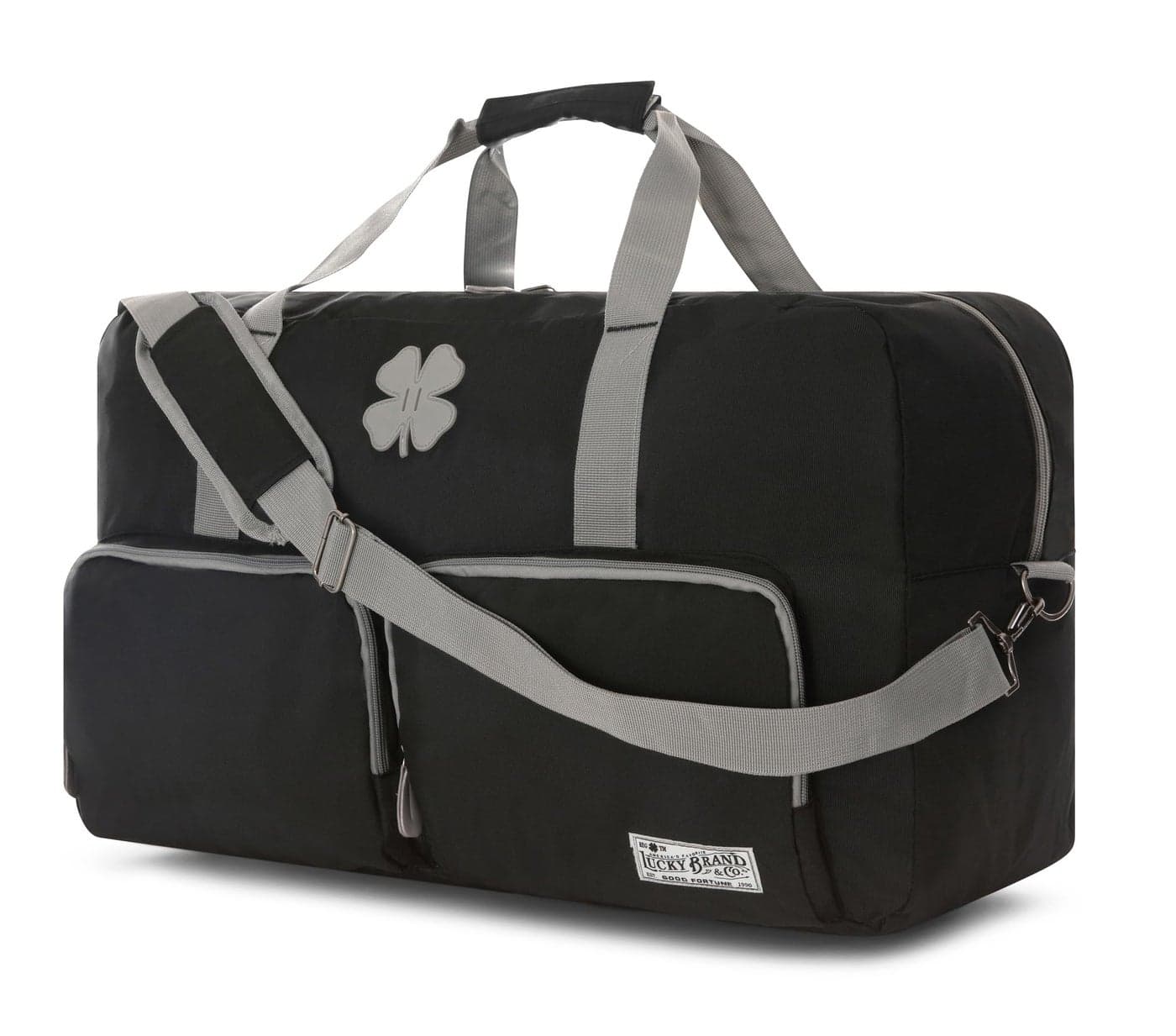 Lucky Travel Duffel Bags 115L, Gym Bag, Travel Bag & Large Duffle Bag for Men, Foldable Overnight Weekender Bags for Women & Men with Adjustable Shoulder Strap, Black