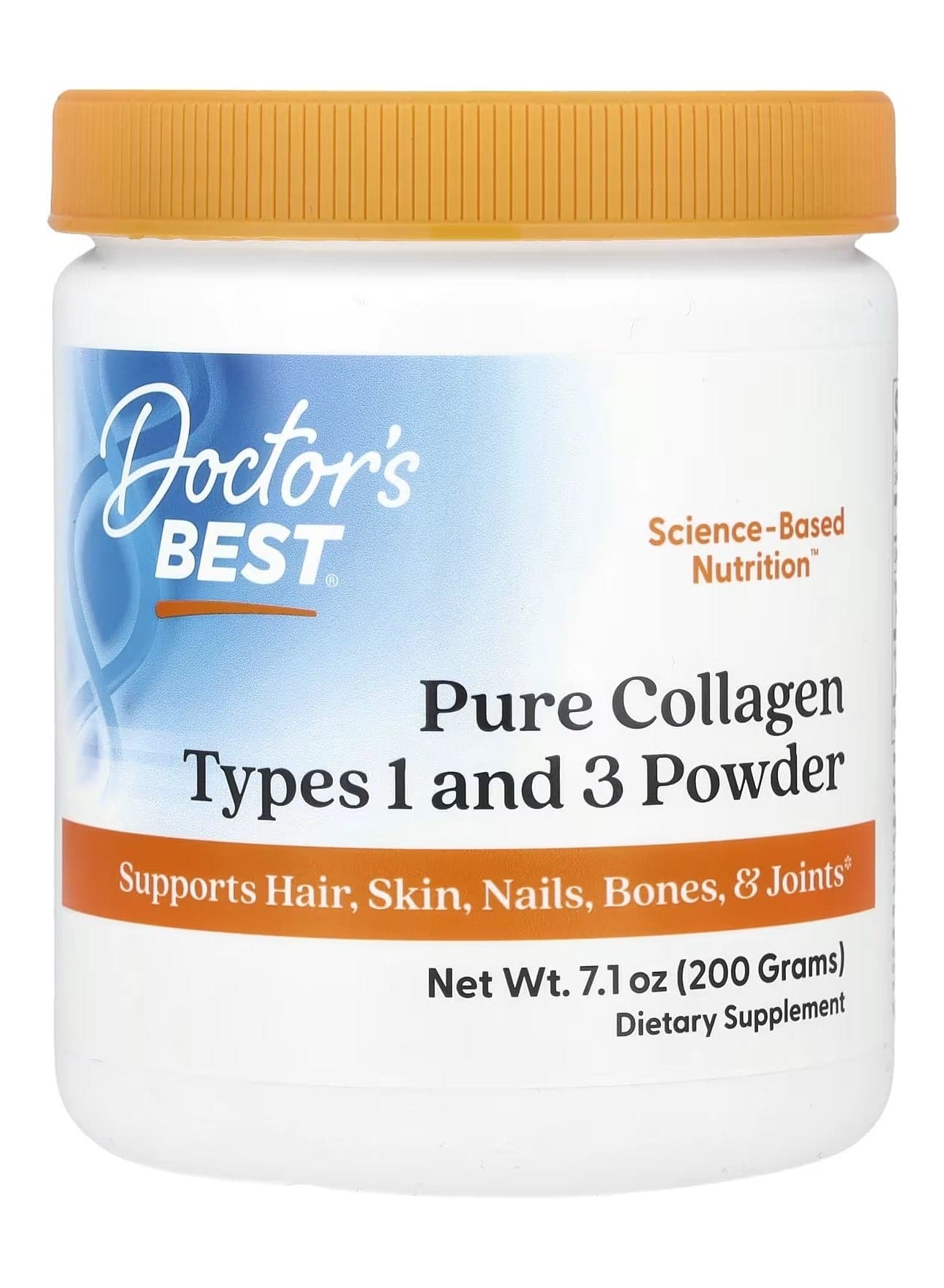 Doctor's Best, Pure Collagen Types 1 and 3 Powder, 7.1 oz (200 g)