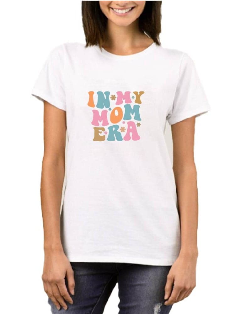 Mother’s Day Mama Printed T-Shirt - T-Shirt Gift from Kid’s Daughter Son - Best Mother's Day Tshirt - Great Gift for Moms - Gift for Mother's Day — M