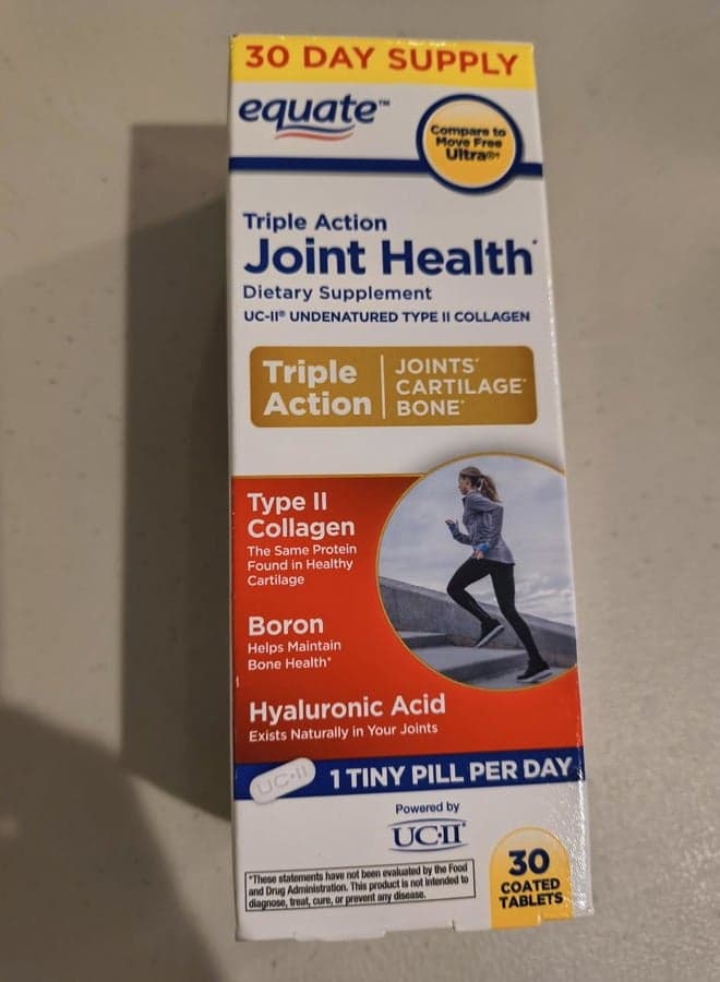 Triple Action Joint Health, 30 Coated Tablets (Compare Move Free Ultra)