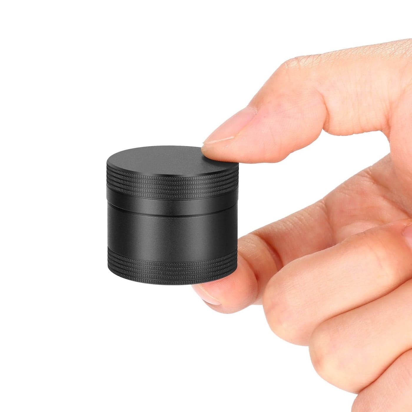 Small Daily Pill Box Portable Waterproof Metal Pill Case for Pocket or Purse Aluminium Alloy Round Travel Pill Container Medicine Vitamin Organizer Unique Gift