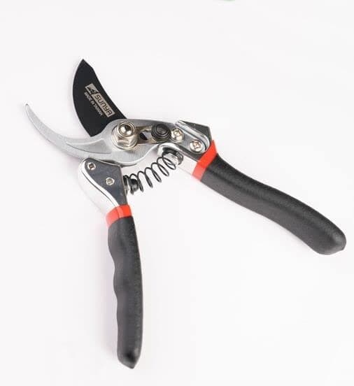 Sunya Bypass Hand Pruning Garden Shears with Lightweight Aluminum Handles | Garden Tool Cutter with Precision Bypass Blade