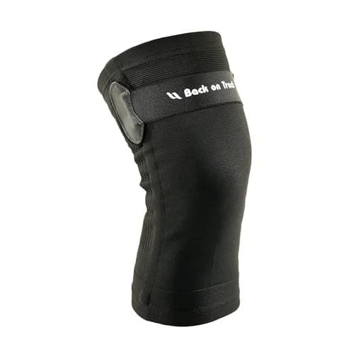 Back on Track Knee Brace with Removable Strap 1110 with Welltex Technology, Black, Small