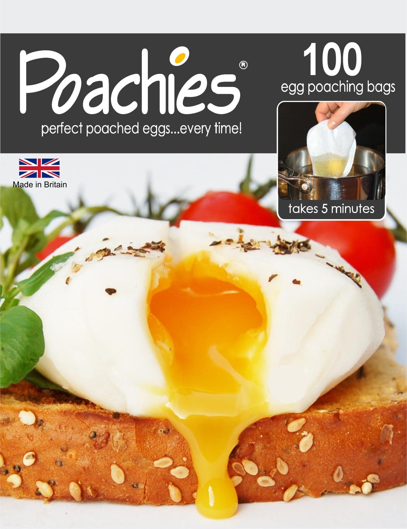 Poachies Egg poaching Bags - 100 Bags