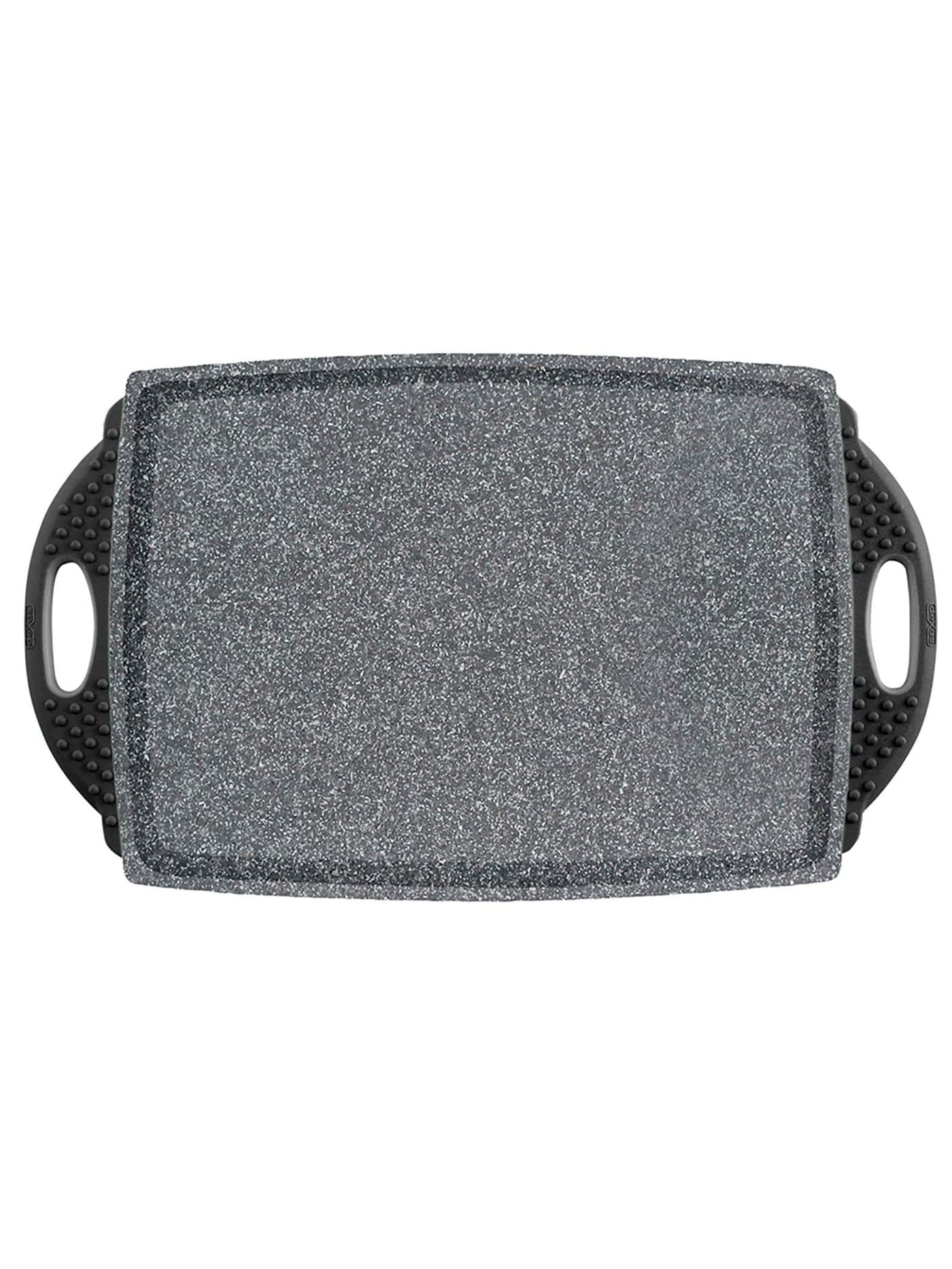 Dexas Heavy Granite Cutting Board with Nib Handles 10 x 15 Inches Heavy Granite Poly