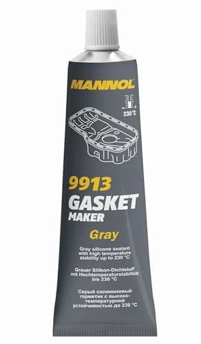 Mannol Gasket Maker, 9913, High-Temp RTV Silicone Sealant for Oil Pan, Valve Cover, Thermostat Housing, and Gasket Repairs That Last