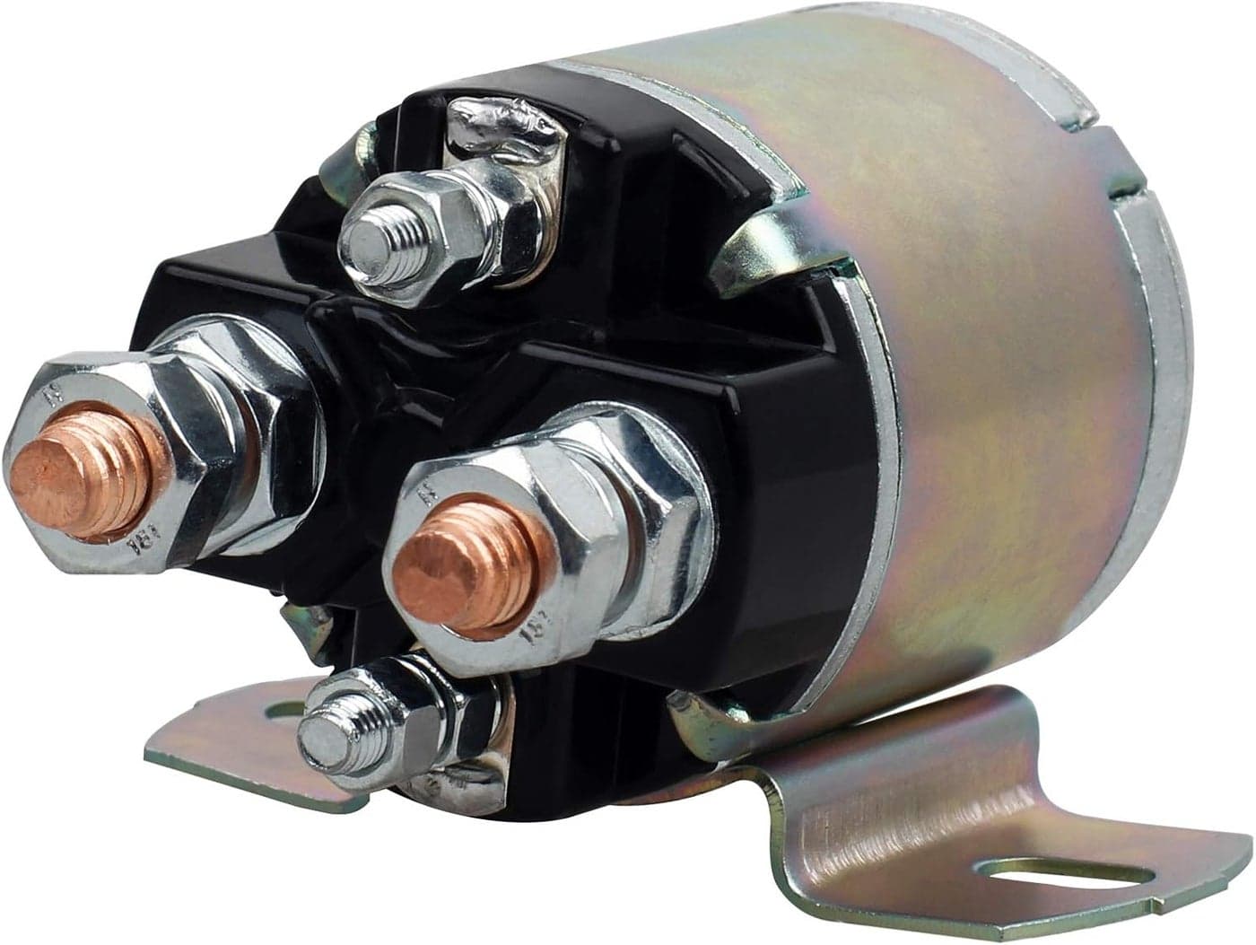NTHREEAUTO 12V Starter Solenoid for Yamaha Gas Golf Carts - 4 Terminal Design