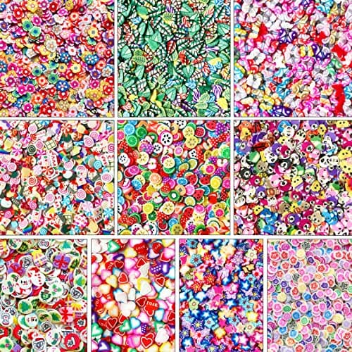 EHOPE 10000 PCS Nail Art Slices Fruits Slice Polyme Slices for Nail Art and Cellphone Decorations10000 PCS