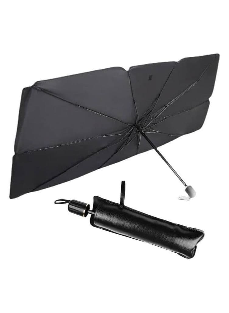Car Windshield Sunshade Umbrella Type Sun Shade for Car Window Summer Sun Protection Heat Insulation Cloth for Car Front Shading