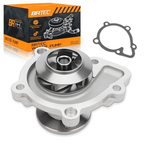 Water Pump w/Gasket for Chrysler 200 2011-2017, Sebring 2007-2010; for Dodge Journey 2009-2020, Avenger Caliber Dart; for Jeep Cherokee Renegade Compass Patriot Mitsubishi Lancer Outlander Fiat 500X