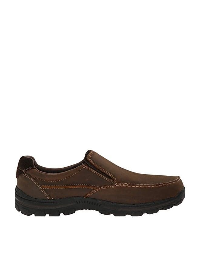 Skechers Men's Braver-rayland, Dark Brown/Leather, 7