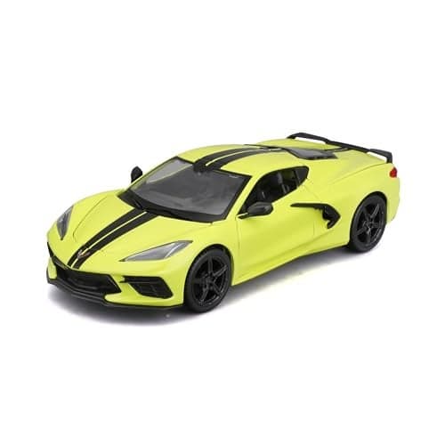 Bburago Maisto 124 SE 2020 Chevrolet Corvette Stingray Z51 Yellow