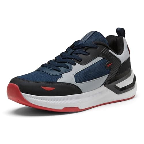 Campus Men's Cove D.Navy/BLK Sneakers - 9UK/India 1Pair