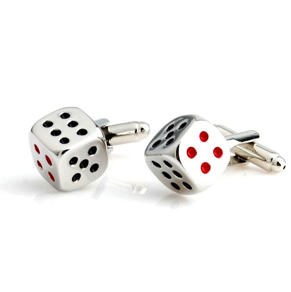 Salutto Man's Dice Cufflinks with Gift Box