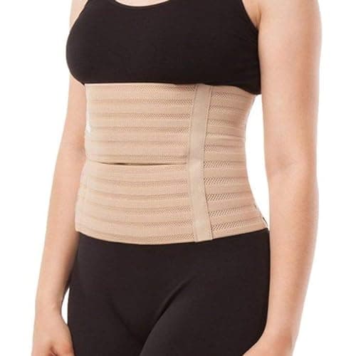 GABRIALLA 9'' Abdominal Binder for Women: Ideal Postpartum Belly Band and C Section Recovery Must Haves, Suitable for Post-Surgery Patients, Postpartum, and C Section Belly Band, Made in USA (XXL)