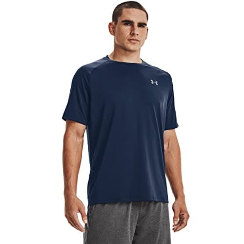 Under Armour Men's Tech 2.0 Short-Sleeve T-Shirt , Academy Blue (408)/Graphite, 4X-Large