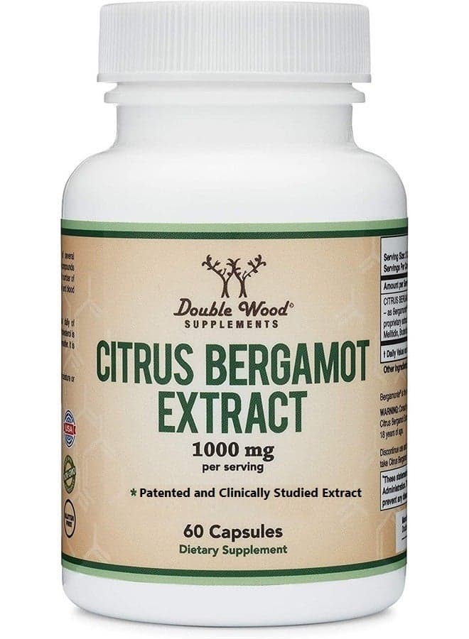 Double Wood, Citrus Bergamot Extract (1000mg), 60 Capsules