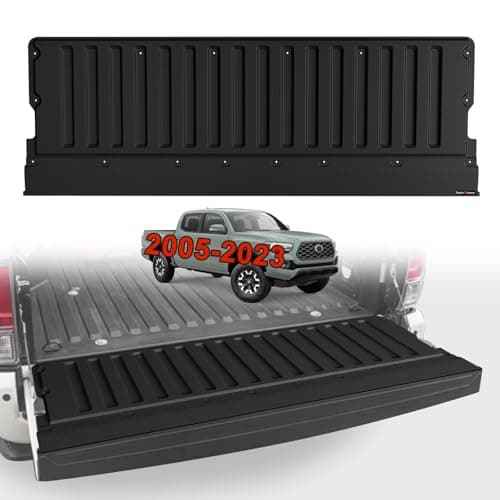 TripleAliners Truck Mat Compatible with 2005-2023 Toyota Tacoma Accessories, Tailgate Mat Custom Fit All Weather Protection Pickup Liner