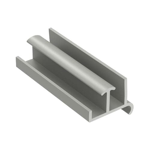 PalpitateC Gray Sliding Shower Door Bottom Guide fits for Sliding Shower Doors, 1-3/8" Wide x 3" Long for Glass Shower Door Guide - 1 Pack