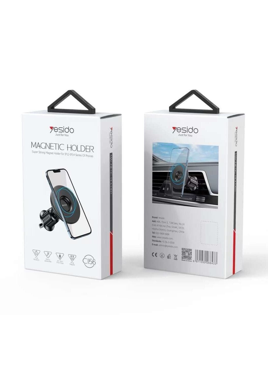 Yesido C156 Universal 360 Degrees Adjustable Magnetic Suction Car Air Vent Phone Holder