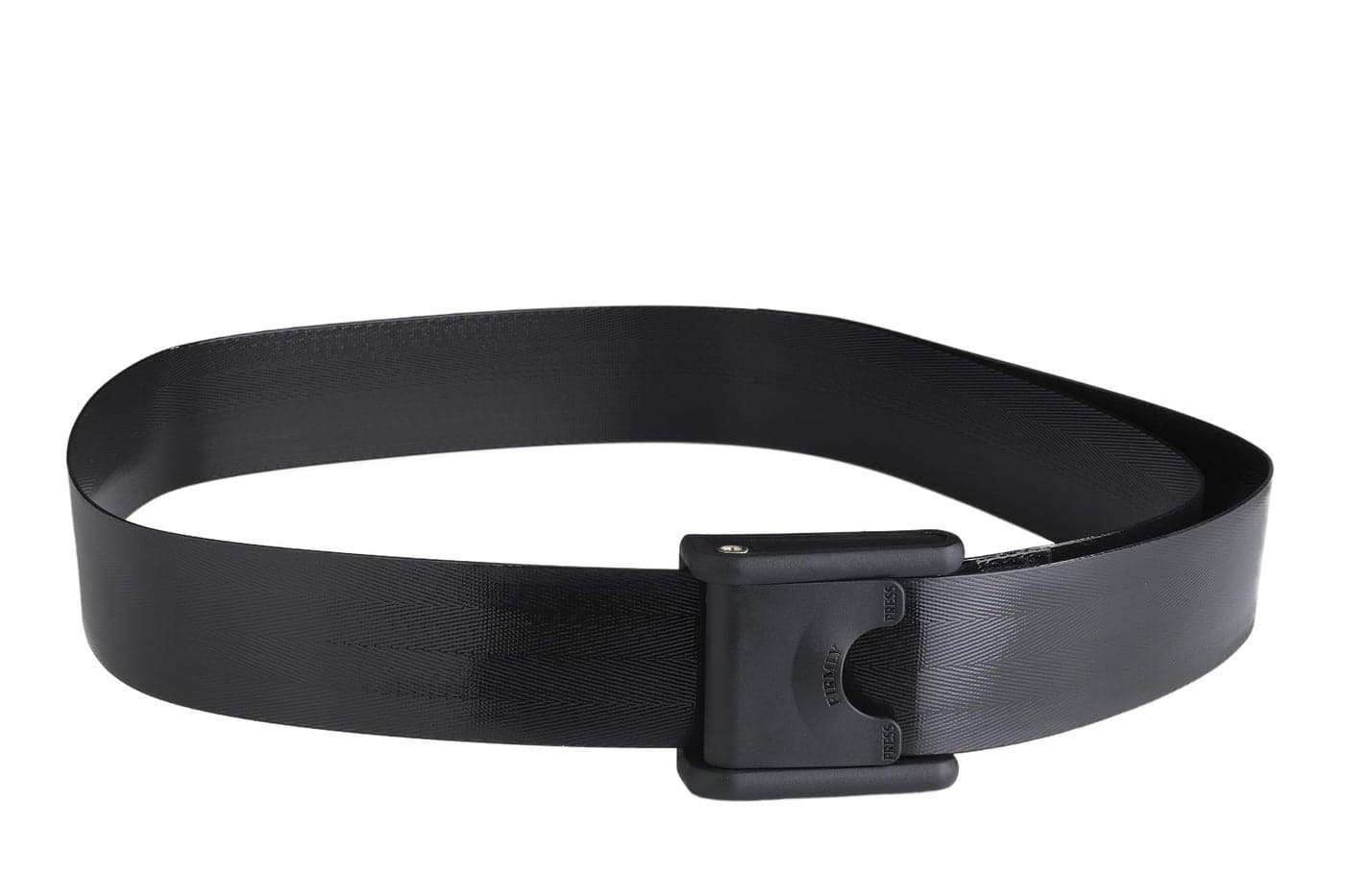 Posey 6546 Premium EZ Clean Gait Belt with Spring-Loaded Buckle – Black, 60” – Walking Belt – Qty. 1 – Home Care