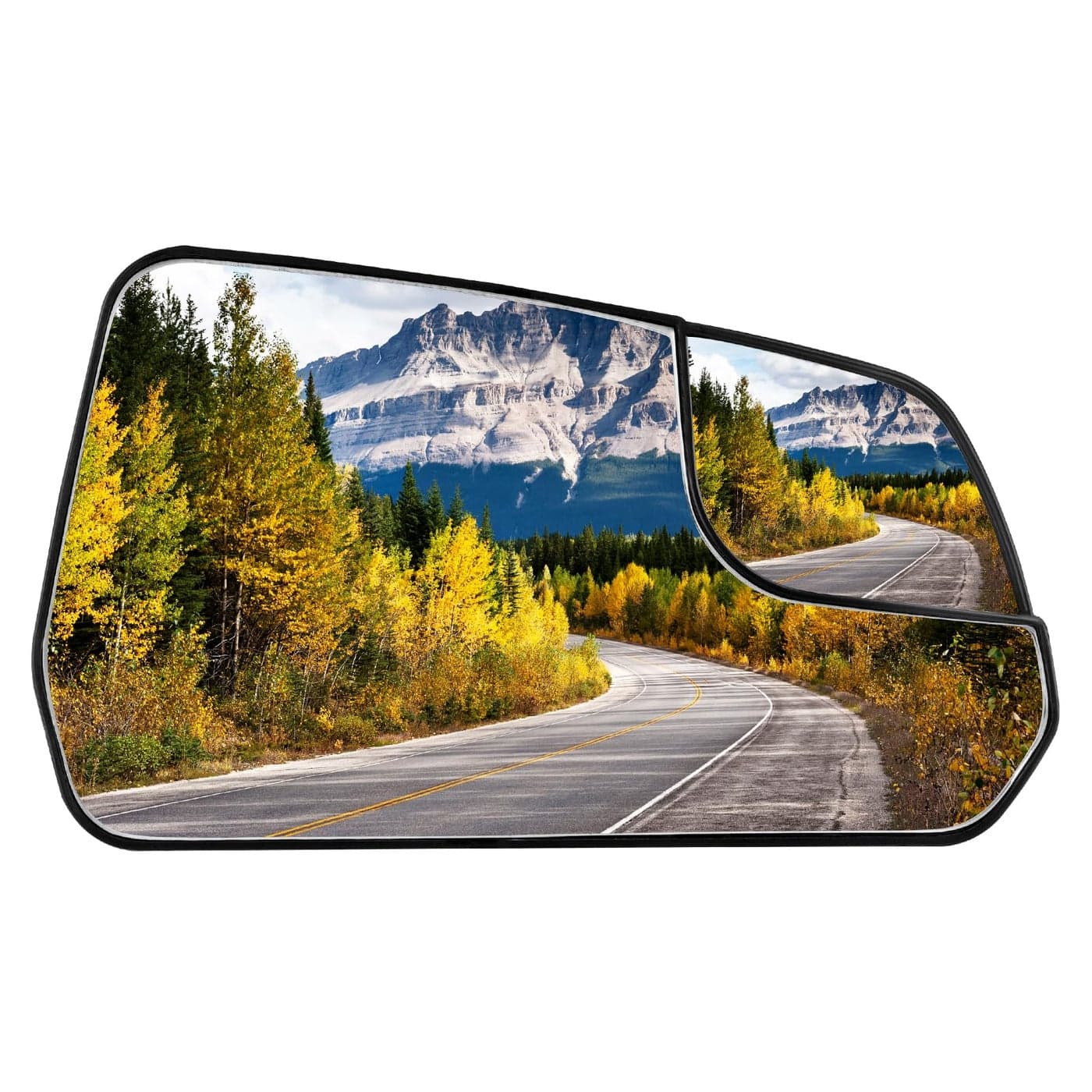 Passenger Right Side Heated Mirror Glass Fits for Ford Mustang 2015 2016 2017 2018 2019 2020 without Auto Dimming Replacement for FR3Z17K707Q RH