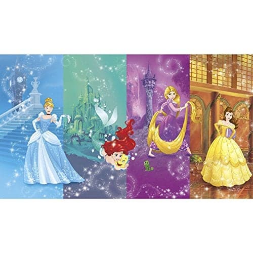 RoomMates Disney Princess Scenes Peel and Stick Wall Mural by RoomMates,JL1391M