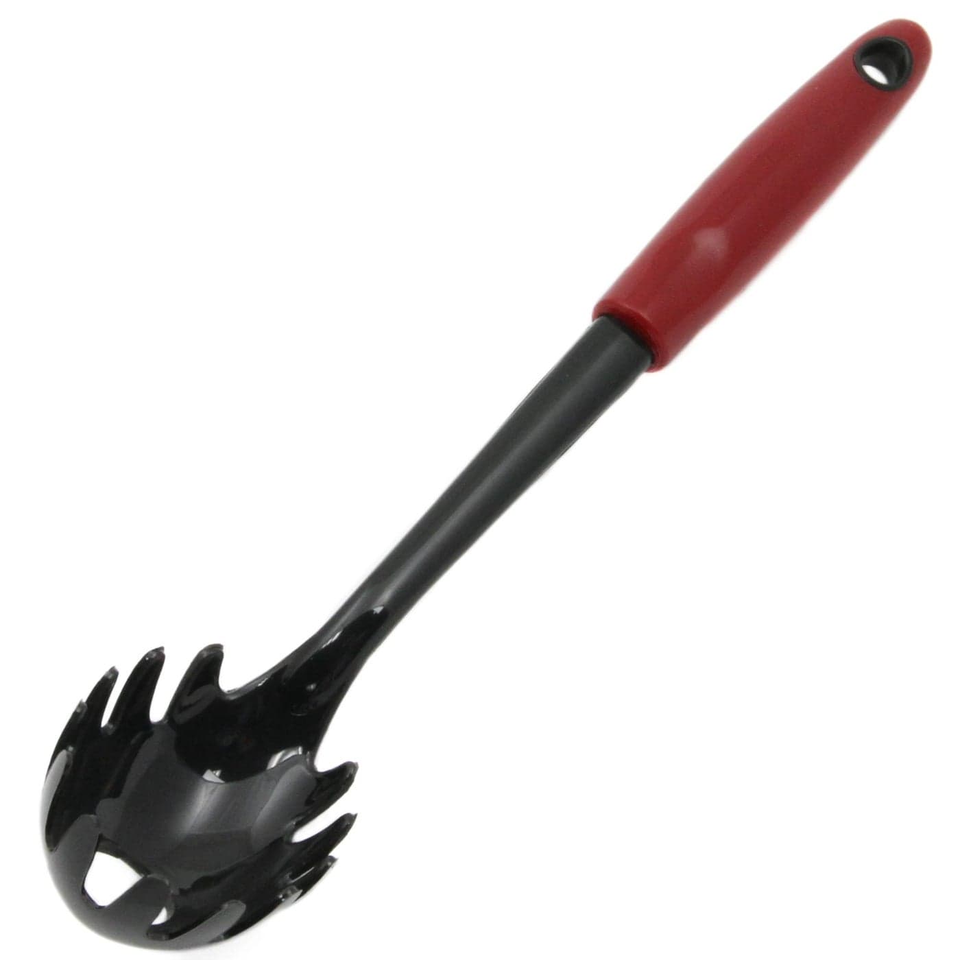 Chef Craft Select Nylon Cooking and Serving Spaghetti or Pasta Fork 125 Inch Red