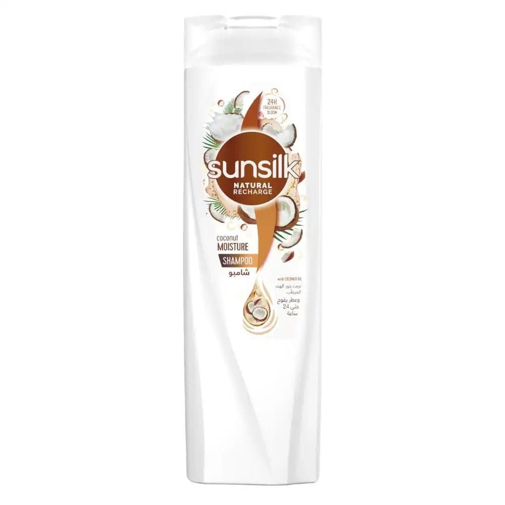 Sunsilk Natural Recharge Hair Moisture Shampoo With Coconut Oil- 400ml