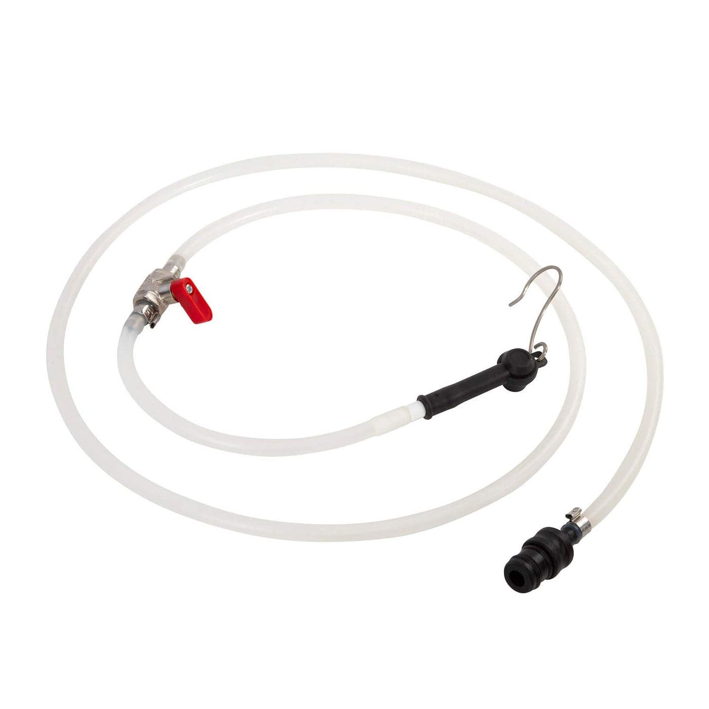 OEMTOOLS 24446 Brake Bleeder Adapter Hose 65inch Converts Fluid Evacuator to Vacuum Brake Bleeder Universal Adapter for Brake Line Flushing and Hydraulic Clutch Bleeding