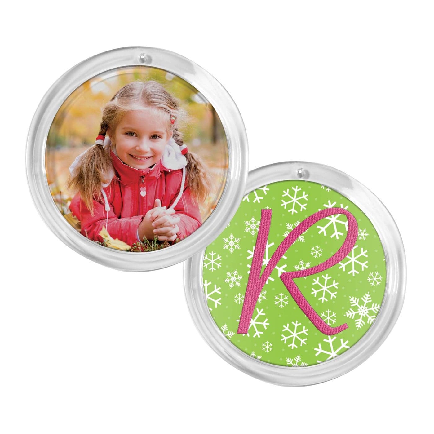 Snapins Create Your Own Round Ornaments Pack of 12