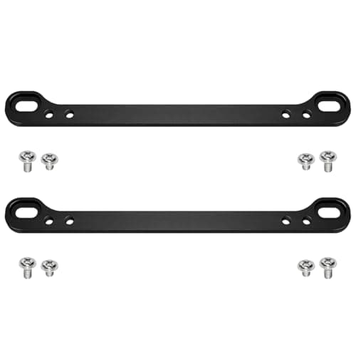 WFPOWER JDM to USDM Licence Plate Adaptor 2 Pack Aluminum JDM Mini Truck License Plate Adaptor for JDM Car Trailer License Plate Bracket JDM License Plate Frame Holder Japanese License Plate