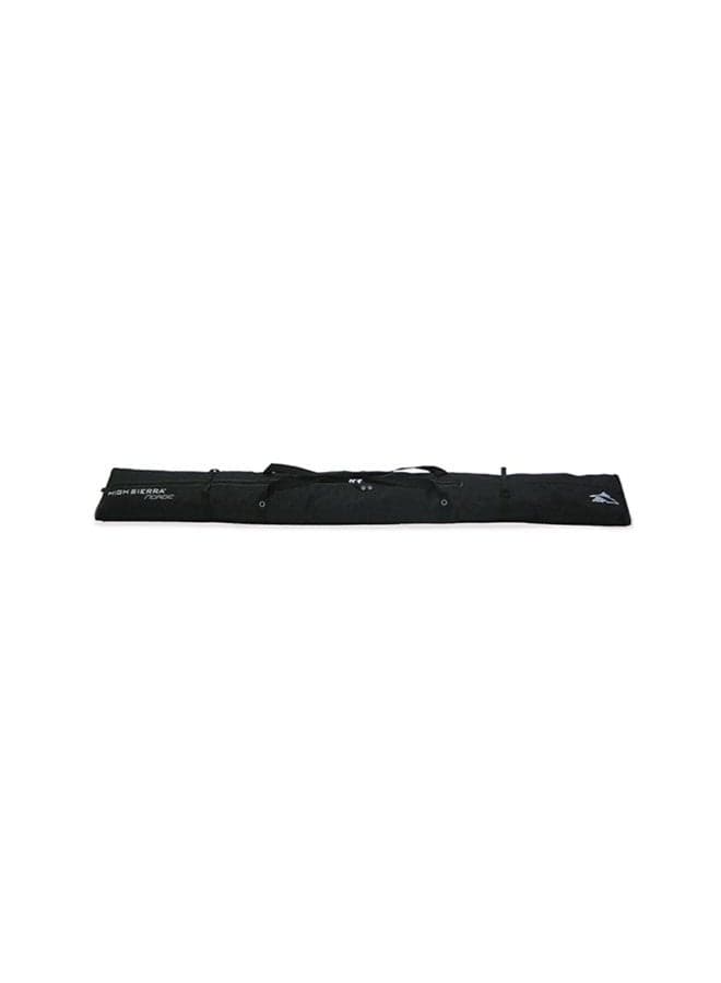 High Sierra Double Ski Bag for 2 Pairs of Nordic Skis, Black, One Size