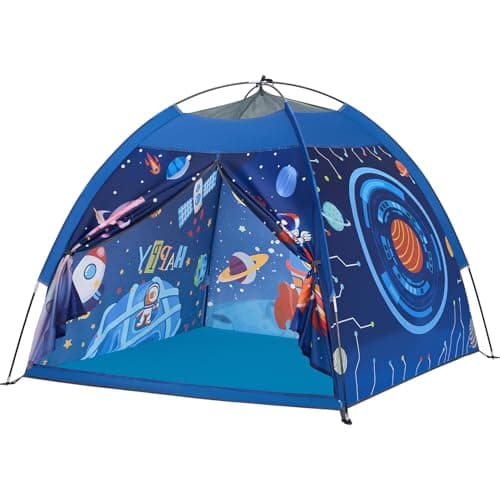 Mnagant Space World Play Tent Galaxy Dome Playhouse for Boys and Girls Imaginative PlayAstronaut Space for Kids Indoor and Outdoor Fun Perfect Kids Gift 47 x 47 x 43